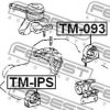 TOYOT 1237174350 Engine Mounting